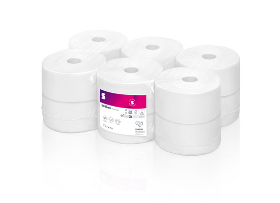 Satino Prestige jumbo mini - 120m 2-lags, 12 ruller