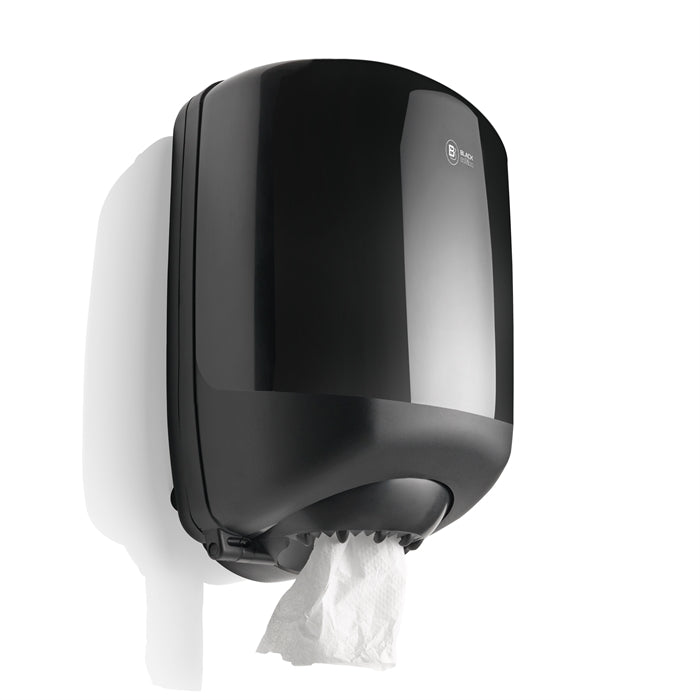 Black Satino dispenser midi rulle