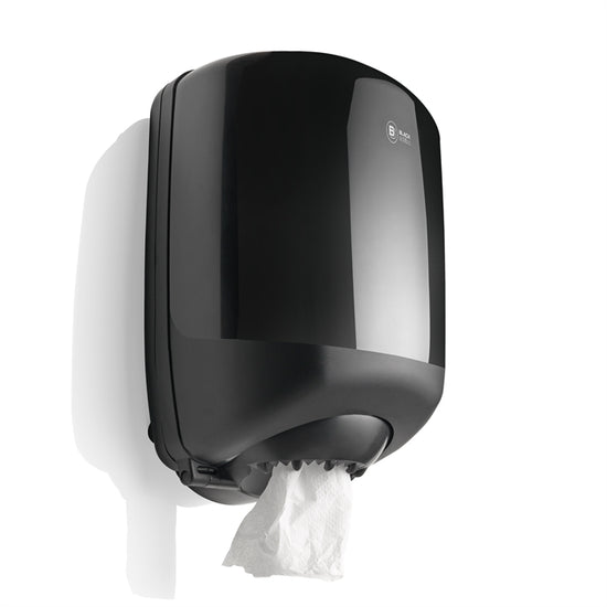 Black Satino dispenser midi rulle