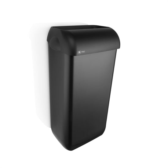 Black Satino affaldsspand 23 L
